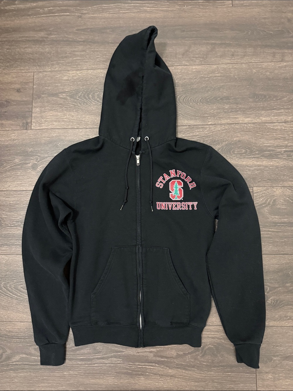Y2k Stanford University Zip Up Hoodie